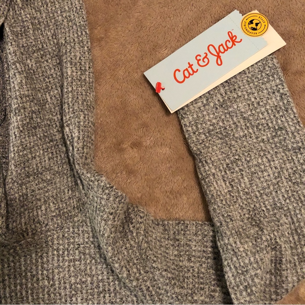NWT Cat&Jack Matching Set Hoodie and Pants Girls Size 2T Functional Drawstring - Picture 4 of 8
